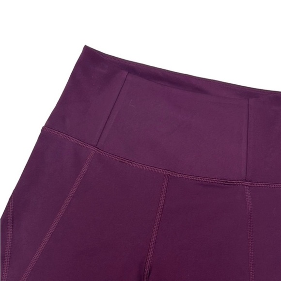 Girlfriend Collective high rise plum bike shorts Xs - Picture 3 of 8